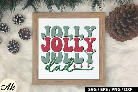 Retro Christmas SVG Bundle SVG akazaddesign 