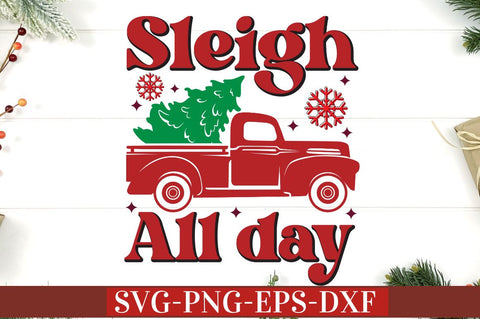 Retro Christmas SVG Bundle SVG DESIGNISTIC 