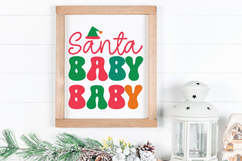 Retro Christmas SVG Bundle SVG Regulrcrative 