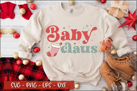 Retro Christmas SVG Bundle SVG Shetara Begum 