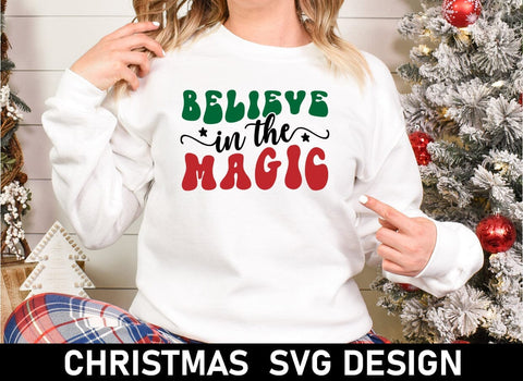 Retro Christmas SVG Design Bundle SVG CraftingStudio 