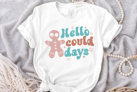 Retro Christmas SVG Design, Hallo could days SVG FiveStarCrafting 