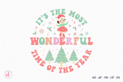 Retro Christmas SVG Design SVG CraftLabSVG 