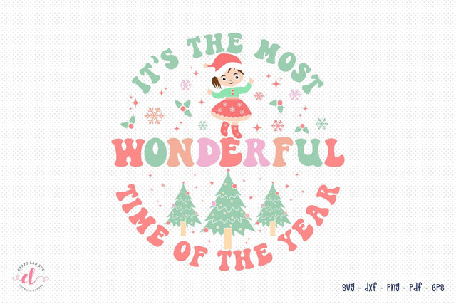 Retro Christmas SVG Design SVG CraftLabSVG 