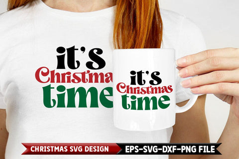 Retro Christmas SVG Design Template SVG CraftingStudio 