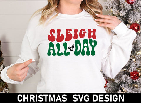 Retro Christmas SVG Design Template SVG CraftingStudio 