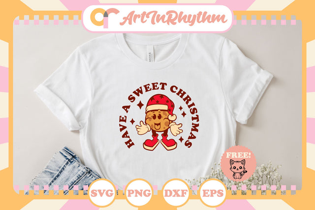 Retro Christmas svg / Have a sweet Christmas svg SVG Artinrhythm shop 