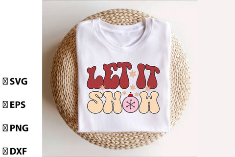 Retro Classic Christmas Sublimation Bundle SVG Rupkotha 