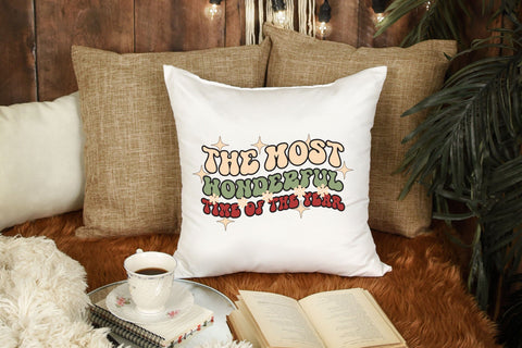 Retro Classic Christmas Sublimation Bundle SVG Rupkotha 