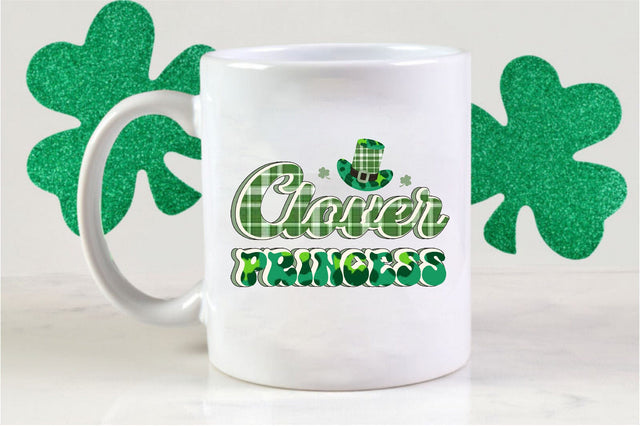 Retro clover princess Sublimation Sublimation SVGista 