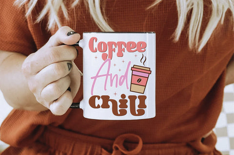 Retro Coffee & Chill Svg Vol-1 SVG Creativeart88 