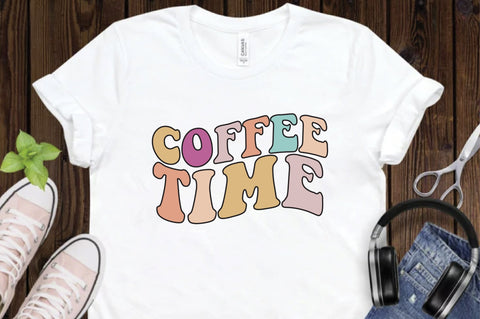 Retro Coffee Sublimation Bundle Sublimation Creativeart88 