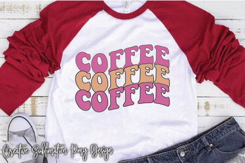 Retro Coffee Sublimation Bundle Sublimation Creativeart88 