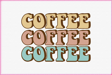 Retro Coffee Sublimation Bundle Sublimation Creativeart88 