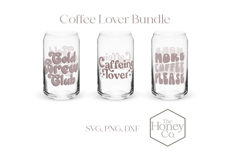 Retro Coffee SVG Bundle Coffee Lover SVG The Honey Company 