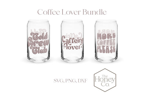 Retro Coffee SVG Bundle Coffee Lover SVG The Honey Company 