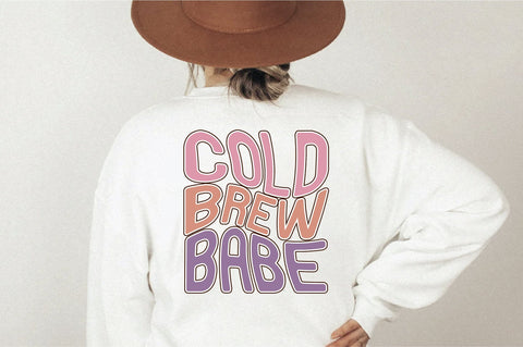 Retro Cold Brew Babe Svg Vol-2 SVG Creativeart88 