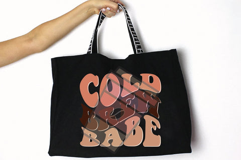 Retro Cold Brew Babe Svg Vol-3 SVG Creativeart88 