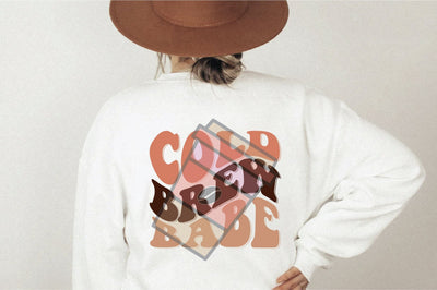 Retro Cold Brew Babe Svg Vol-3 SVG Creativeart88 