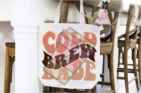 Retro Cold Brew Babe Svg Vol-3 SVG Creativeart88 