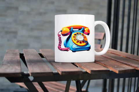 Retro Colorful Elements Collection Sublimation Regulrcrative 