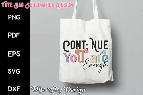 Retro Cont; Nue You Are Enough Sublimation Sublimation Creativeart88 