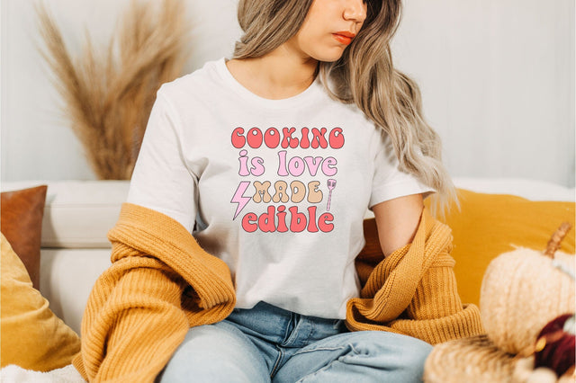 Retro Cooking is love made edible SVG Design SVG SVGista 