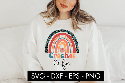 Retro Crochet SVG Bundle PNG SVG Freeling Design House 