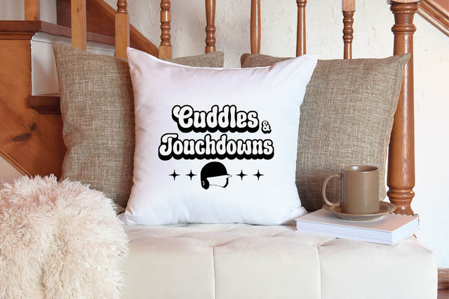 Retro cuddles and Touchdowns Svg SVG SVGista 
