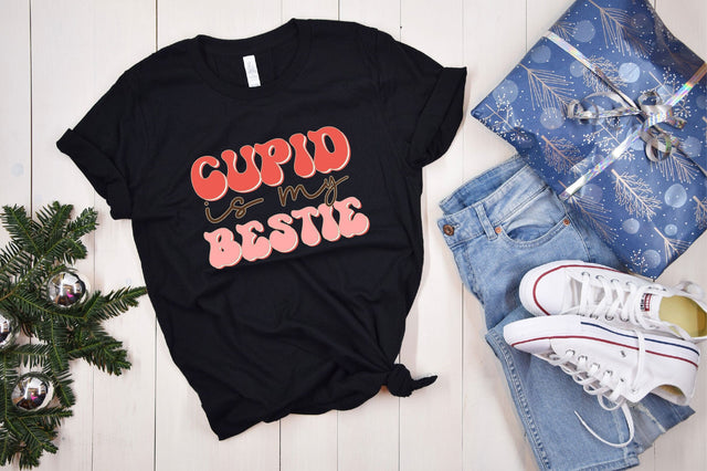 Retro Cupid Is My Bestie SVG Sublimation SVGista 