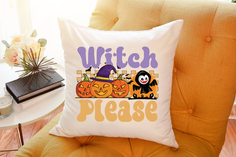 Retro Cute Halloween PNG Sublimation SVG designartist 