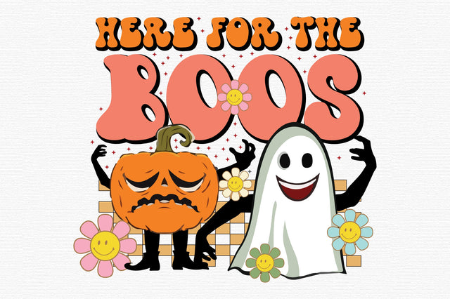 Retro Cute Halloween PNG Sublimation SVG designartist 