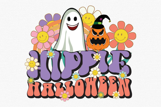 Retro Cute Halloween PNG Sublimation SVG designartist 