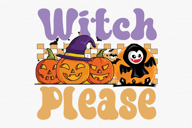 Retro Cute Halloween PNG Sublimation SVG designartist 