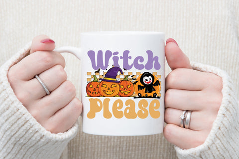 Retro Cute Halloween PNG Sublimation SVG designartist 