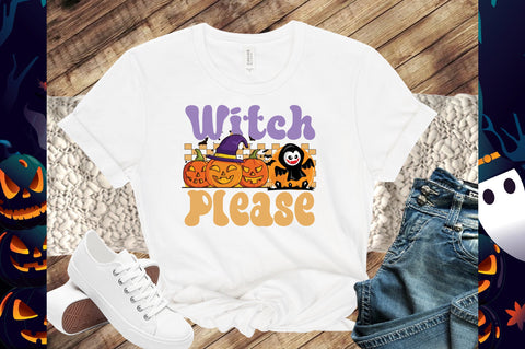 Retro Cute Halloween PNG Sublimation SVG designartist 
