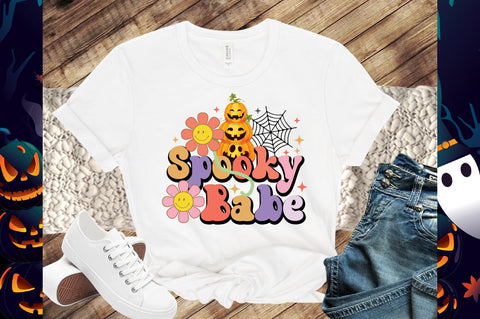 Retro Cute Halloween PNG Sublimation SVG designartist 