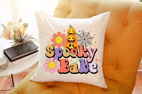 Retro Cute Halloween PNG Sublimation SVG designartist 