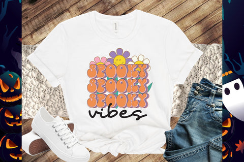 Retro Cute Halloween PNG Sublimation SVG designartist 