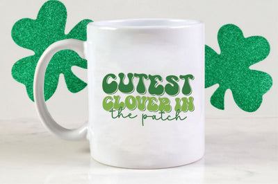 Retro Cutest clover in the patch SVG SVG SVGista 