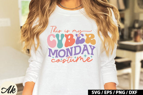 Retro Cyber Monday SVG Bundle SVG akazaddesign 