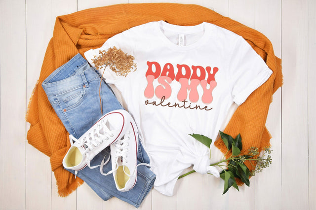 Retro Daddy is my Valentine SVG SVGista 