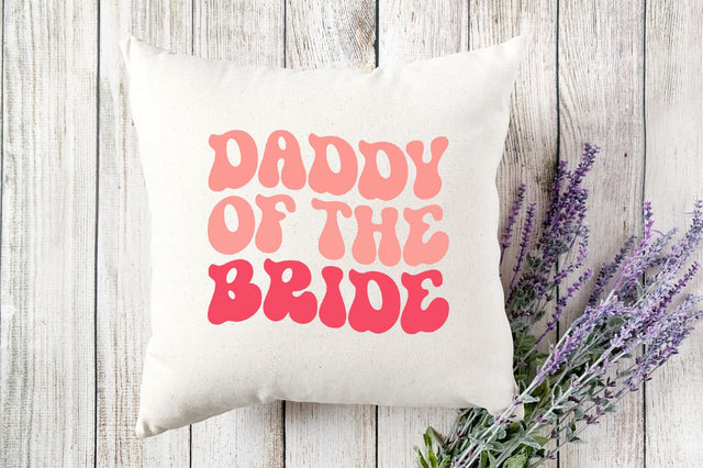 Retro daddy of the bride SVG SVGista 