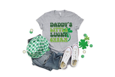Retro Daddy's little lucky charm SVG SVGista 