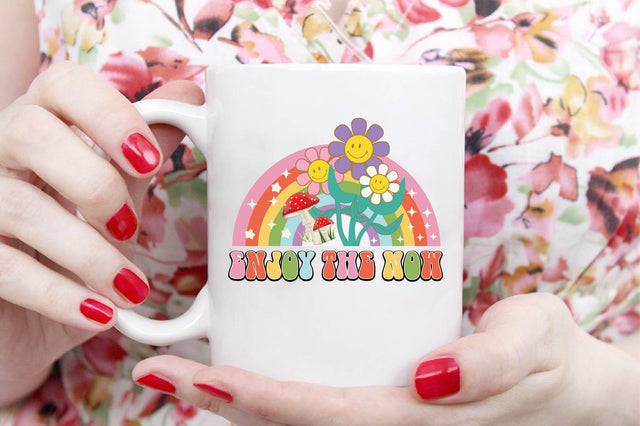 Retro Daisy Quote PNG Sublimation SVG designartist 