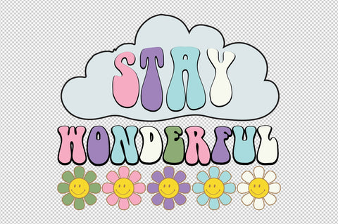 Retro Daisy Quote PNG Sublimation SVG designartist 