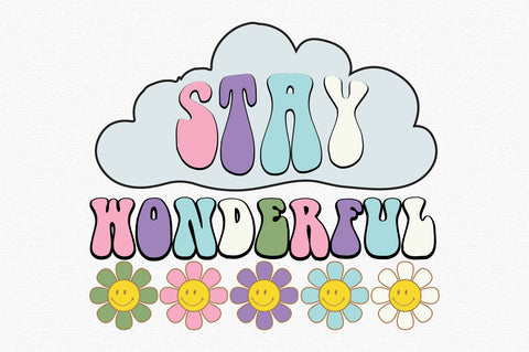 Retro Daisy Quote PNG Sublimation SVG designartist 