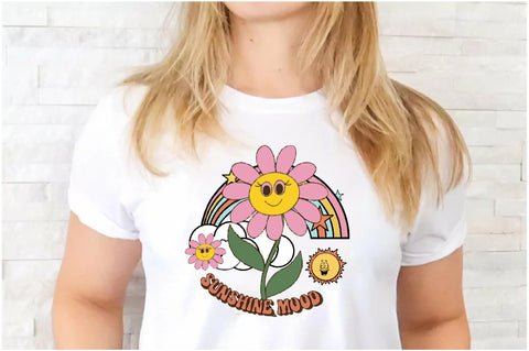 Retro Daisy Sublimation Sublimation Jagonath Roy 