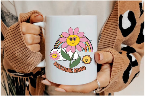 Retro Daisy Sublimation Sublimation Jagonath Roy 