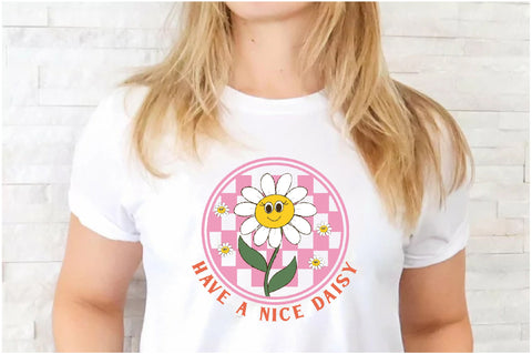 Retro Daisy Sublimation Sublimation Jagonath Roy 